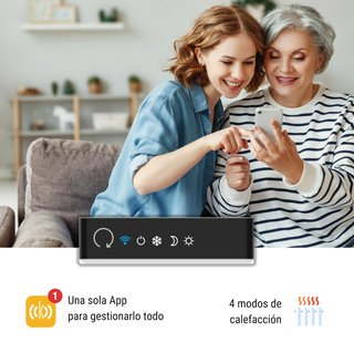 Konyks eCosy Control WiFi Calentadores eléctricos