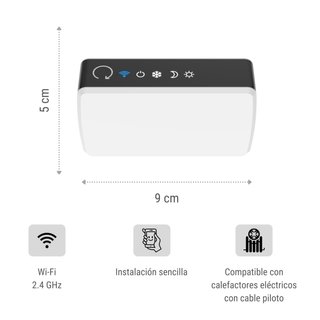 Konyks eCosy Control WiFi Calentadores eléctricos