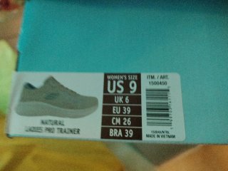 Zapatillas Skechers Beige y Azul