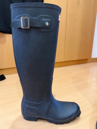 Botas Hunter Altas Negras Talla 36