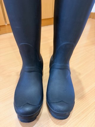 Botas Hunter Altas Negras Talla 36