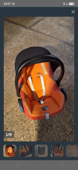 Conjunto carro Quinny Aluminio
