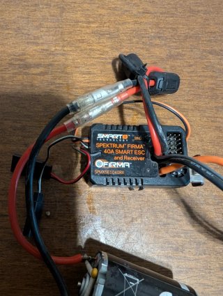 Crawler RC electrónica Axial, Mando, Variador y Re