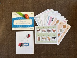 Tarjetas de estimulación visual Anaya