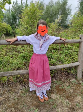Traje Neska multicolor