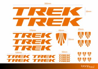 Kit Adesivos Refletivos Trek