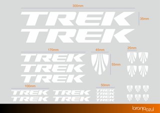 Kit Adesivos Refletivos Trek