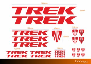 Kit Adesivos Refletivos Trek