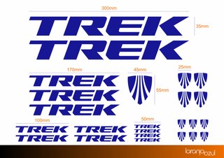 Kit Adesivos Refletivos Trek