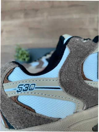 New Balance 530 Beige/Marrón Talla 38.5