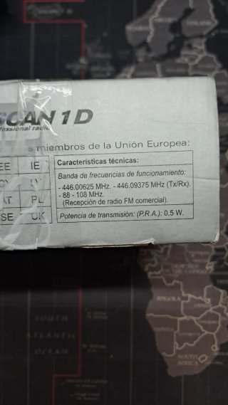 2 Walkie Talkies Dynascan 1D Profesional