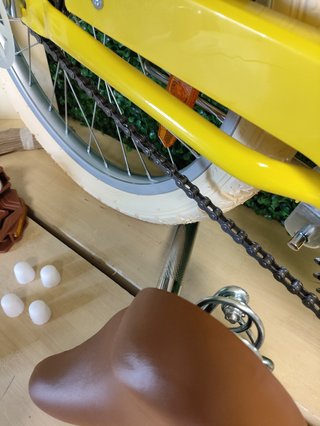 Bicicleta infantil Joystar amarilla