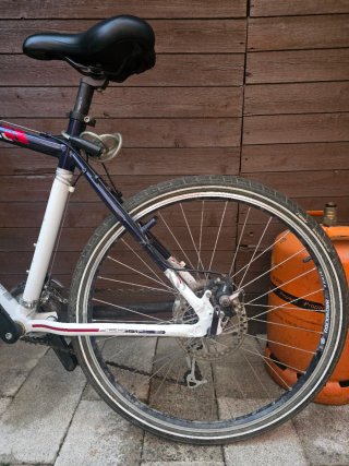 Bicicleta mtb Rockrider Blanca 5.3