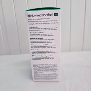 Blink Videotimbre Cableado 2K+  Nuevo y precintado