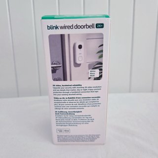 Blink Videotimbre Cableado 2K+  Nuevo y precintado