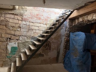 Escalera de hierro