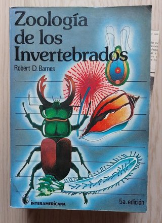 Libro Zoología de los Invertebrados. Barnes