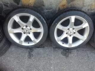 4 Llantas Mercedes 8 y 8.5x17 anclaje 5x112