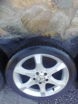 4 Llantas Mercedes 8 y 8.5x17 anclaje 5x112