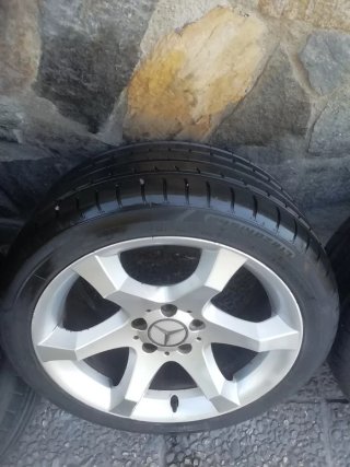 4 Llantas Mercedes 8 y 8.5x17 anclaje 5x112
