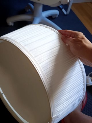 Lámpara de techo Ikea blanca