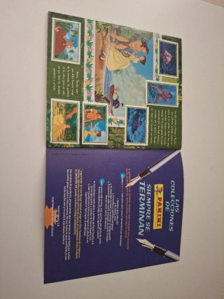 Álbum cromos Tarzán Panini completo