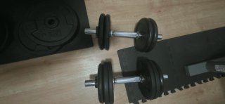 Banco de musculación completo