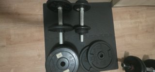 Banco de musculación completo
