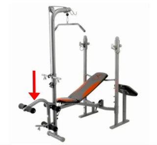 Banco de musculación completo