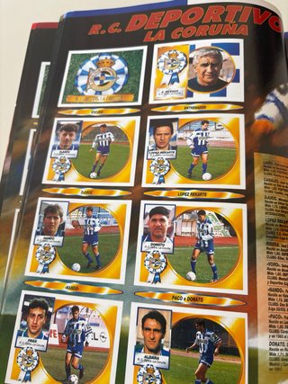 Álbum Liga Fútbol 94/95 Salvat