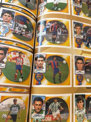 Álbum Liga Fútbol 94/95 Salvat