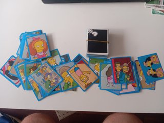Cromos Los Simpsons más de 200.