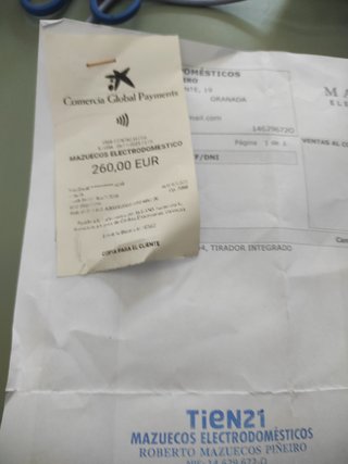 Nevera -congelador con Garantía