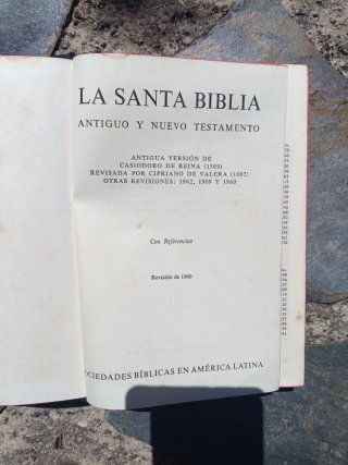 Santa Biblia Reina-Valera 1960 – Edición de 1968 –