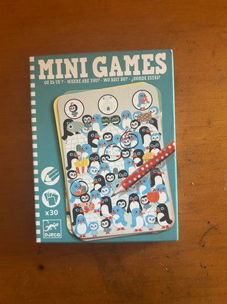 Juego Mini Logix Djeco Quién es Quién Donde Estas