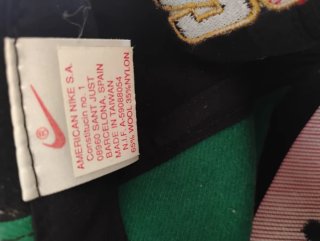 Gorra Air Jordan 90s Roja y Verde