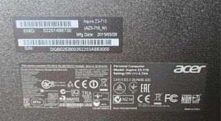 Acer Aspire Z3-710 All-in-One