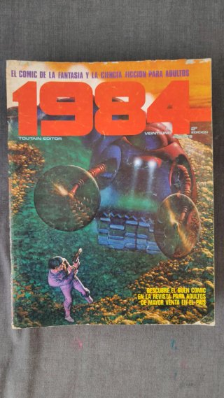 Lote 9 Revistas Cómic 1984 (Toutain Editor)