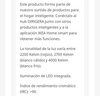 Lámpara Techo LED IKEA  NYMÅNE Inalámbrica