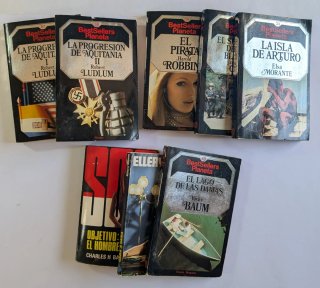 Lote 8 novelas Best Sellers Planeta.