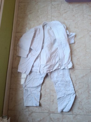 Traje de Karate Juvenil Blanco