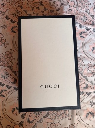 Alpargatas Gucci Originales Marrón y Dorado Talla