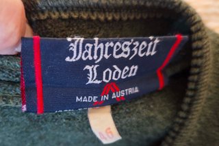 Chaqueta Loden Lana Mujer Verde Austriaca