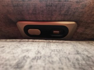 Sofá eléctrico con chaiselongue motorizado