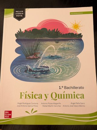 Libro de Física y Química 1° Bach - McGrawHill