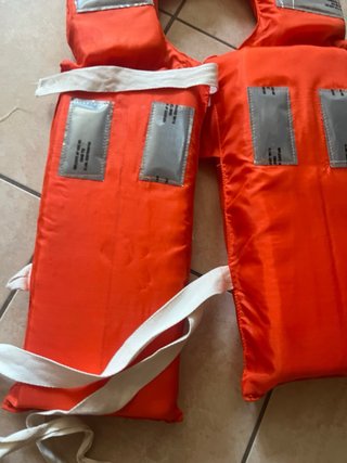 Giubbotto salvagente adulto arancione