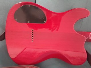 Fender Telecaster custom FMT HH Roja