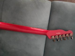 Fender Telecaster custom FMT HH Roja