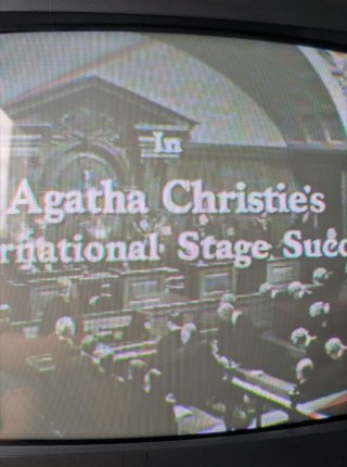 VHS Testigo de Cargo Agatha Christie