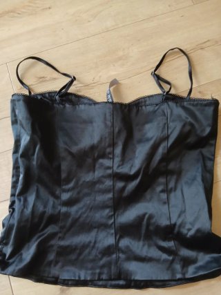 Corsetto nero Pimkie donna